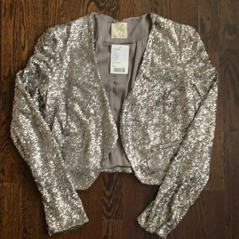 Sequin bolero Anthropologie